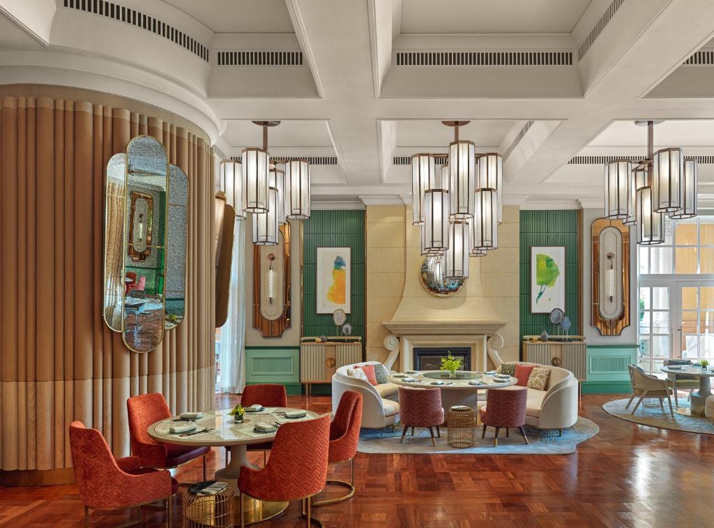 Posezení v ubytování Four Seasons Hotel Macao