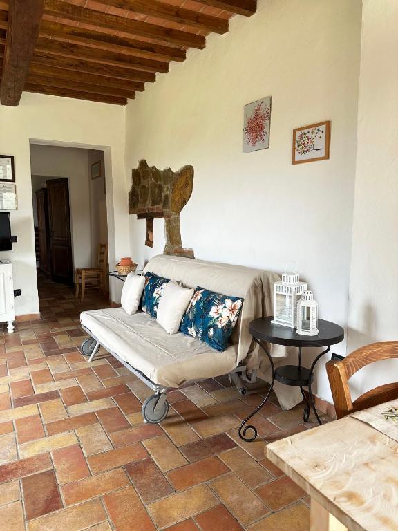Posezení v ubytování Residence Lucignano