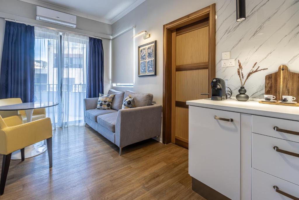 Posezení v ubytování Park Lane Boutique Aparthotel