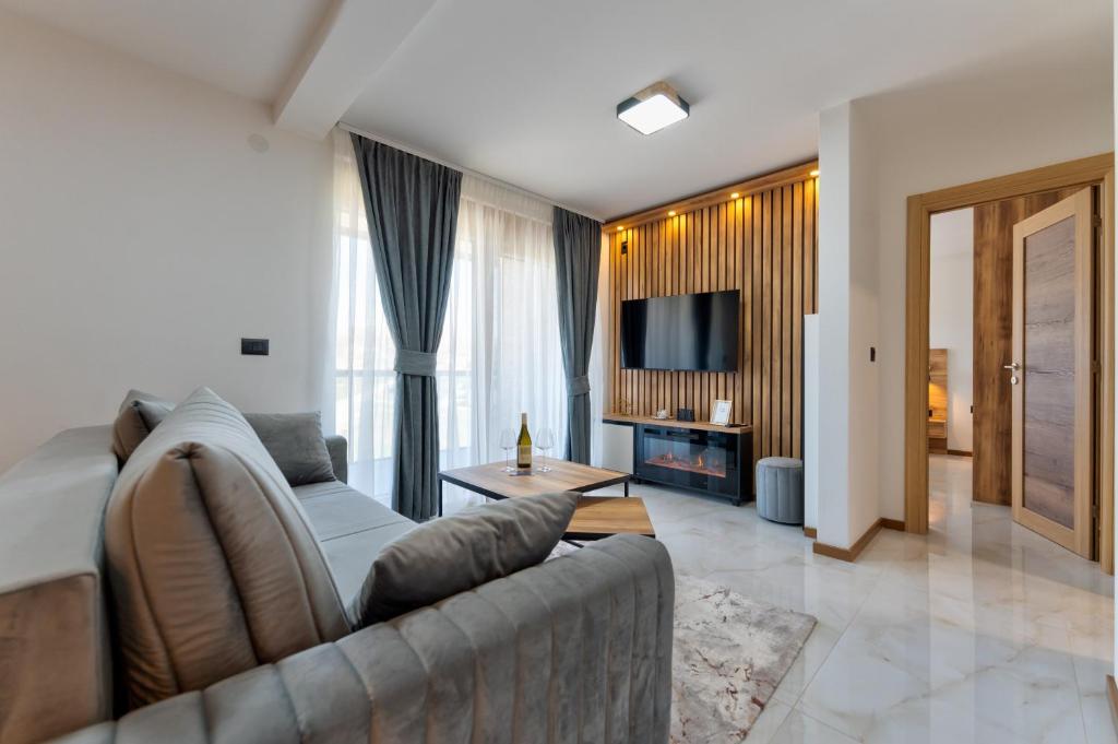 Posezení v ubytování Golden Panorama Spa & Wellness