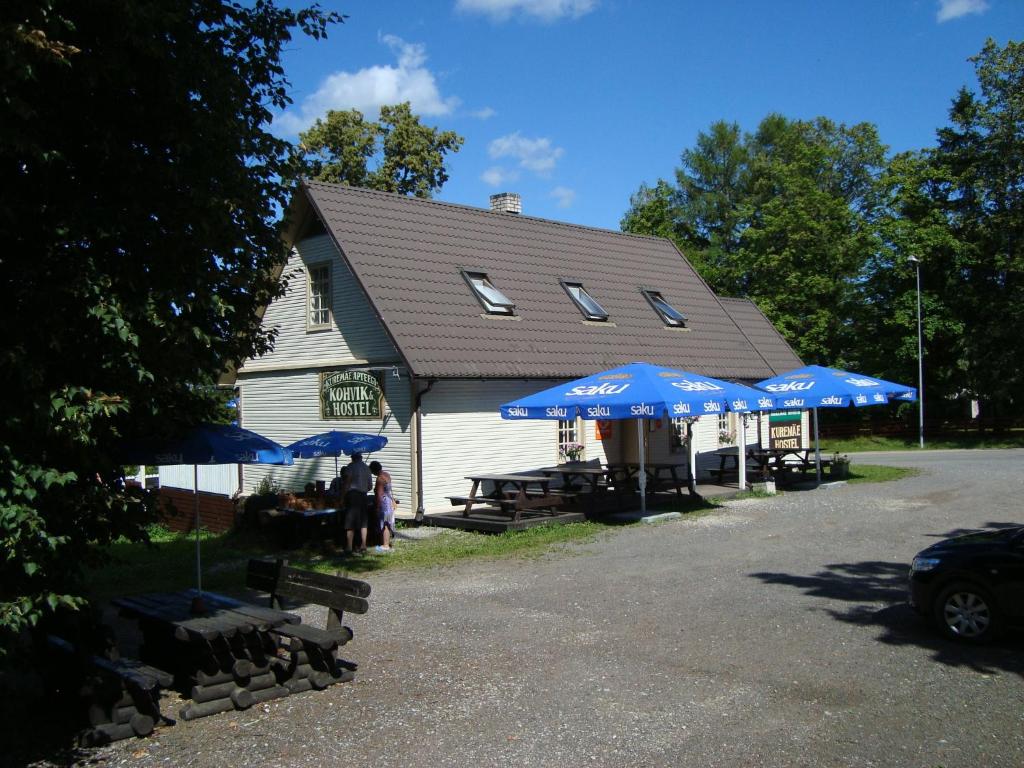 Hoone, kus hostel asub