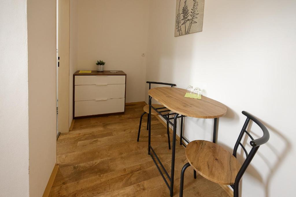Kuchyň nebo kuchyňský kout v ubytování Penzion a restaurace na Křižovatce