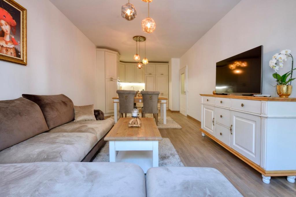 Posezení v ubytování Apartment Grand Karavel Centre