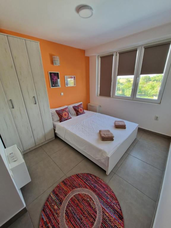 Postel nebo postele na pokoji v ubytování Flamingo Resort