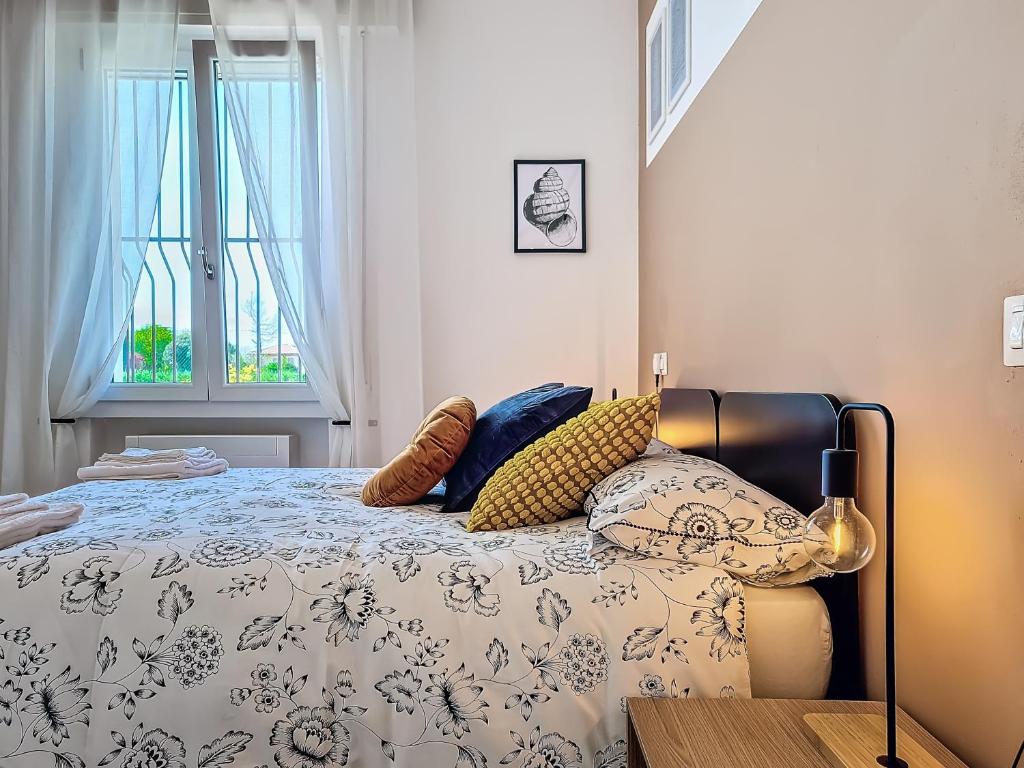 Postel nebo postele na pokoji v ubytování Il Passatore
