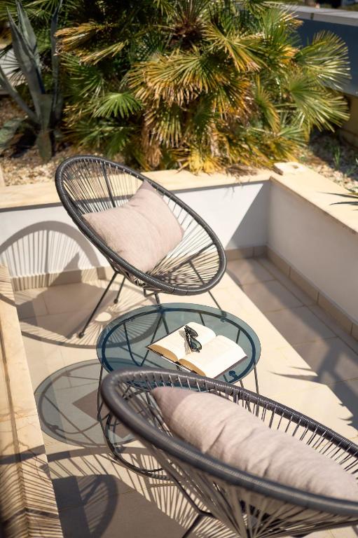 Balkón nebo terasa v ubytování Hotel Atrium
