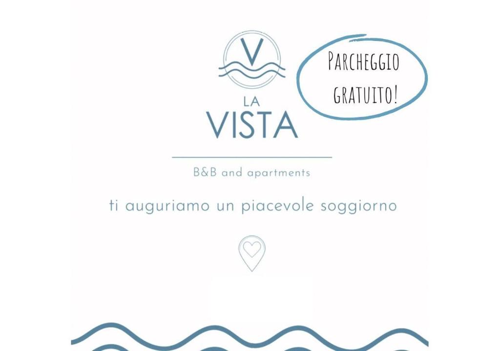 un échantillonnage des logos pour la vue pacifique dans l'établissement La Vista Formia B&B, à Formia