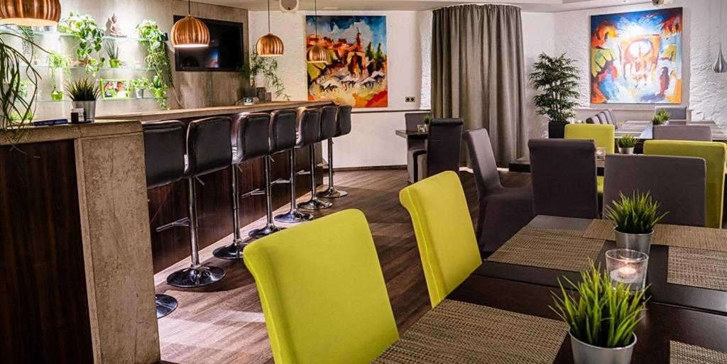 Posezení v ubytování Hotel Sonne29