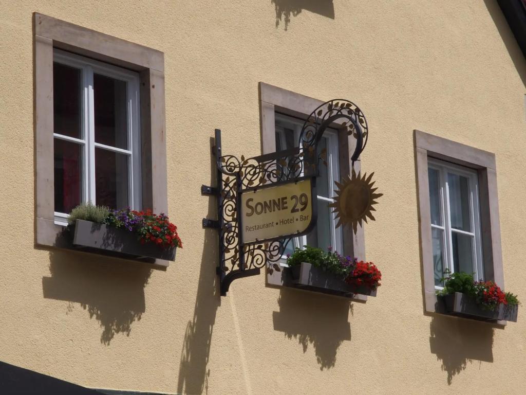 Balkón nebo terasa v ubytování Hotel Sonne29