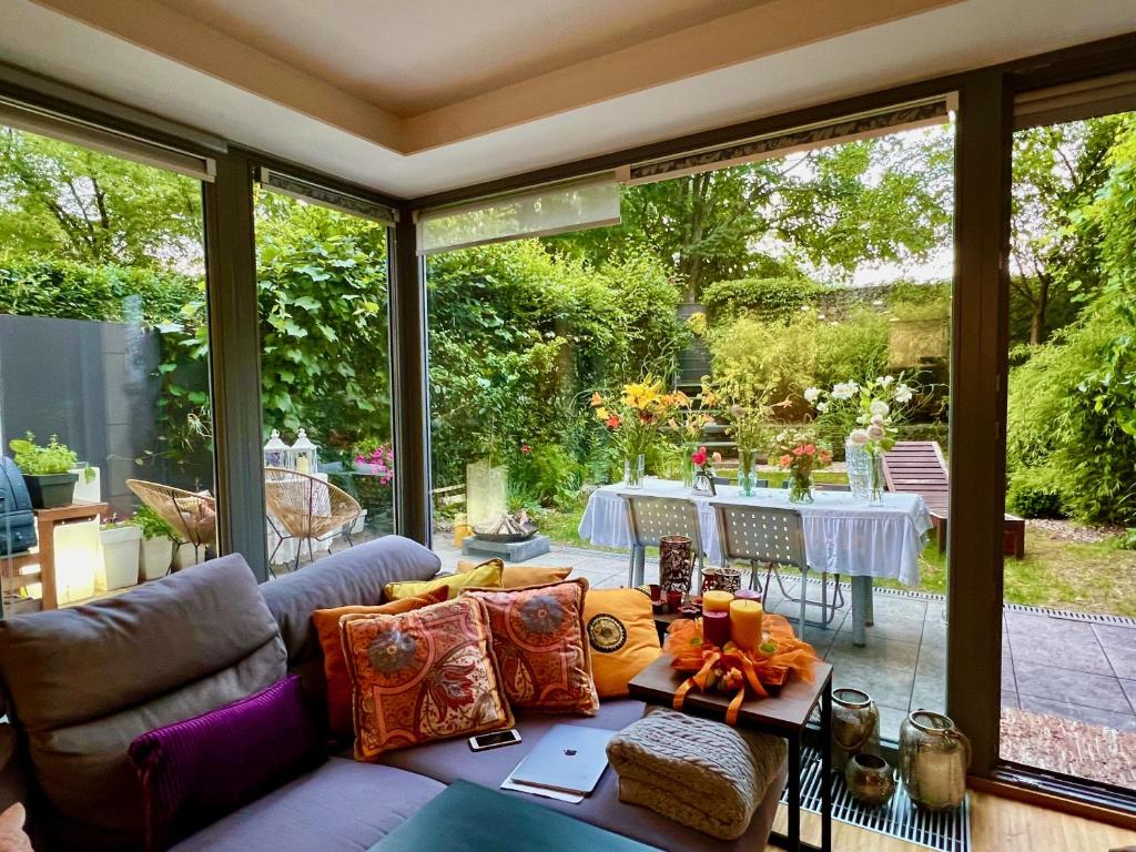 Zahrada ubytování Romantic stay overlooking Prague