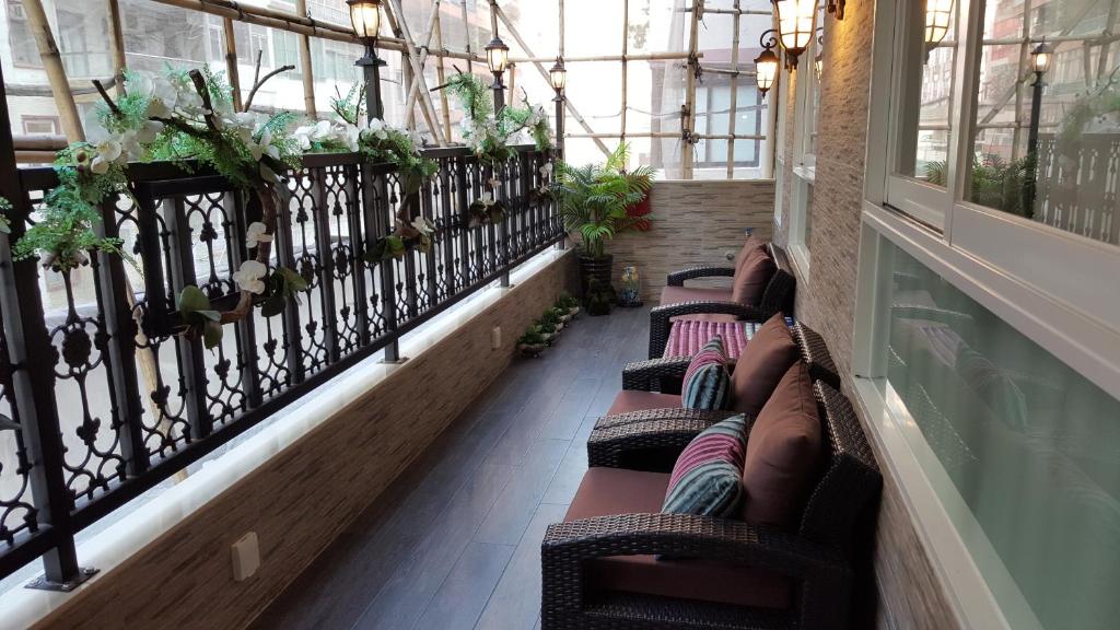 Istumisnurk majutusasutuses Seasons Hotel - Causeway Bay