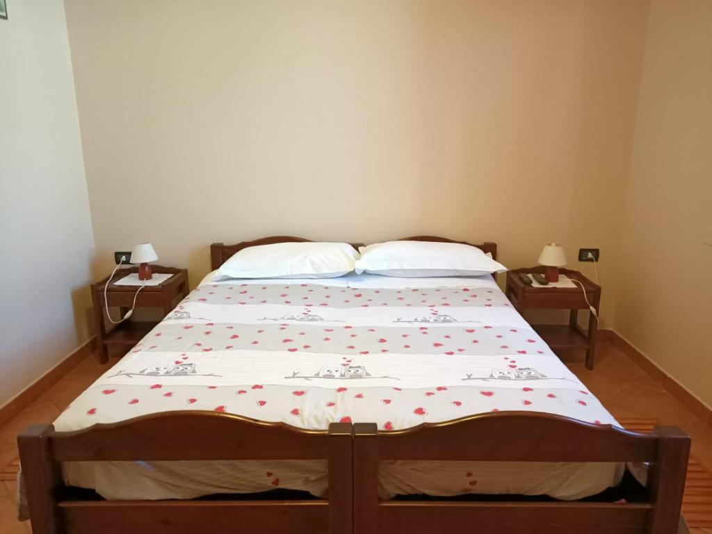 Postel nebo postele na pokoji v ubytování Agriturismo Vecchio Torchio
