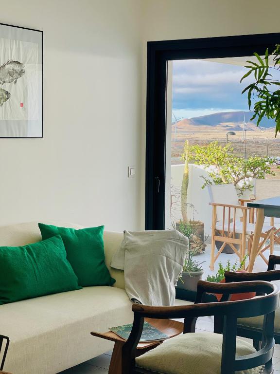 A seating area at CASA MIRABEL