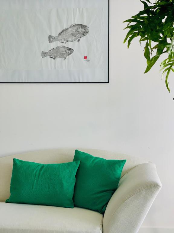 A seating area at CASA MIRABEL