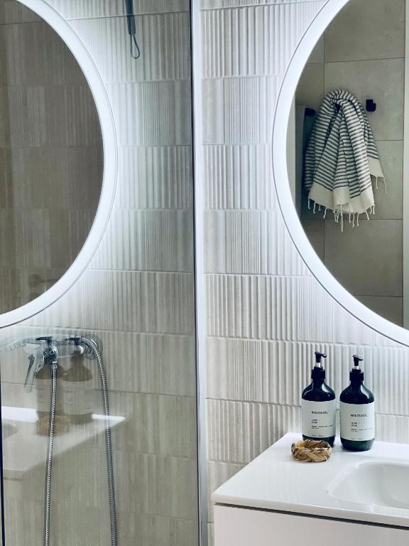 A bathroom at CASA MIRABEL
