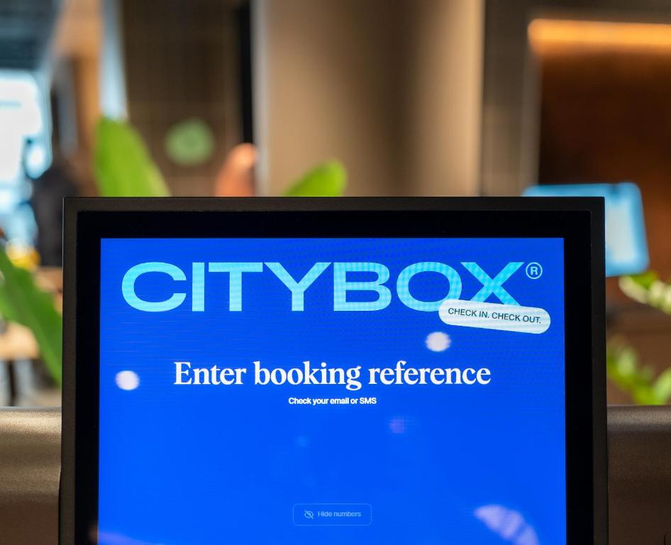 Certifikát, hodnocení, plakát nebo jiný dokument vystavený v ubytování Citybox Brussels