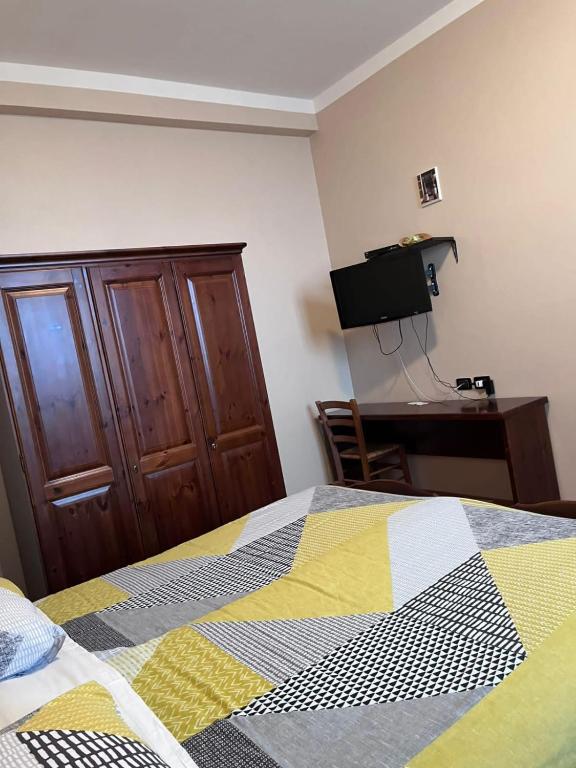 TV a/nebo společenská místnost v ubytování Agriturismo Vecchio Torchio