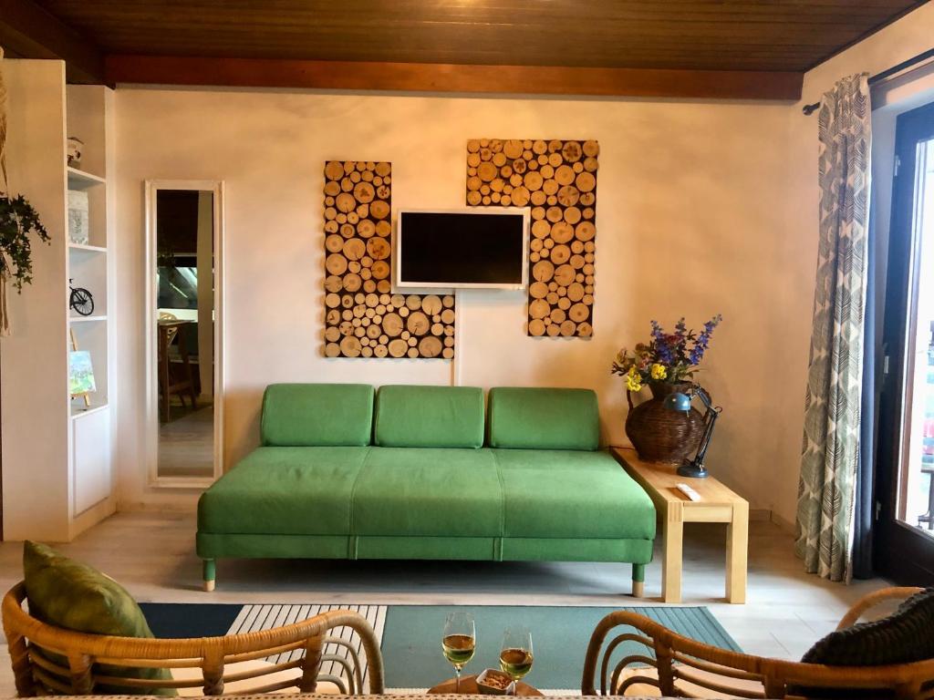 Posezení v ubytování Schans Appartements