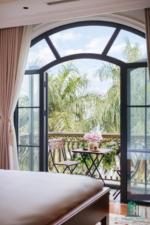 Balkón nebo terasa v ubytování Luxe Paradise Suite Hotel Trich Sai