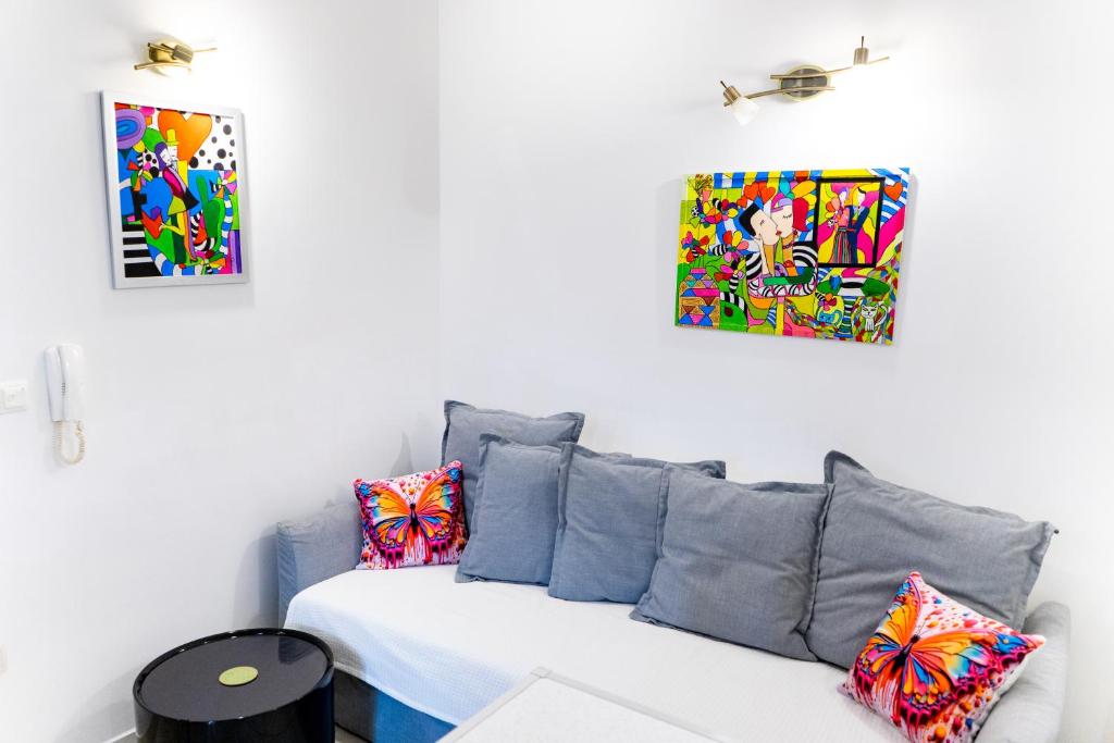 Posedenie v ubytovaní Apartment Happy in Split center 10 min walk from Bačvice beach