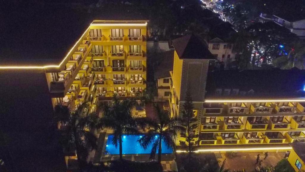 Bazén v ubytování Resort De Coracao - Calangute , Goa nebo v jeho okolí