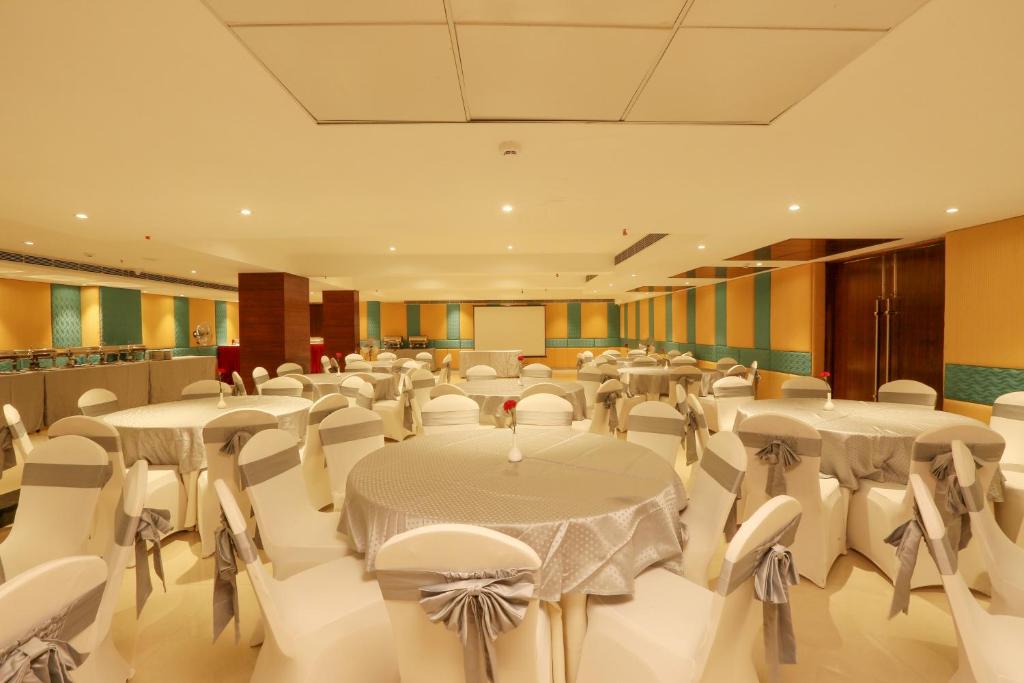 Restaurace v ubytování Resort De Coracao - Calangute , Goa