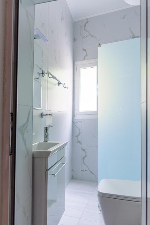 Vannituba majutusasutuses Guesthouse Hoxha