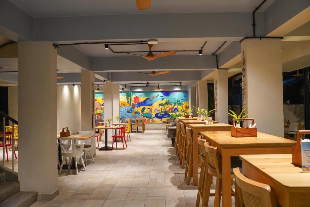 Restaurace v ubytování Indie Stays Goa