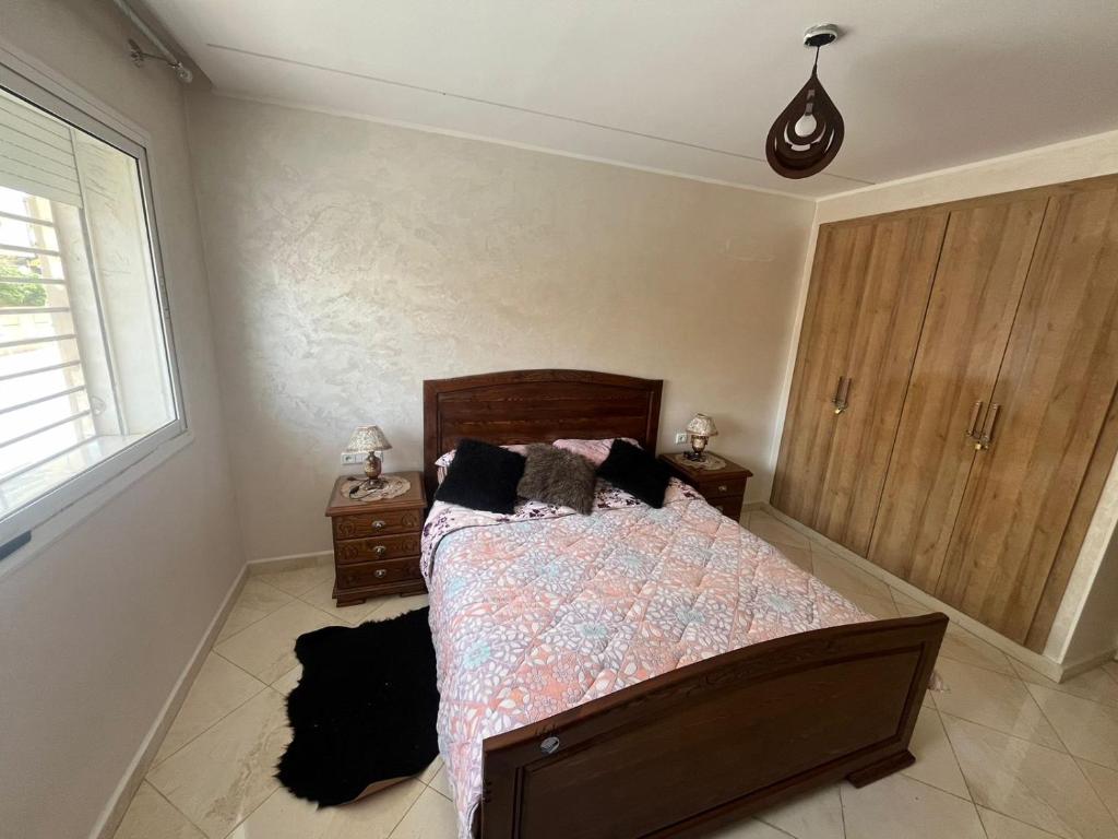 Voodi või voodid majutusasutuse Annour Luxurious & Large apartment in Oujda Centre toas