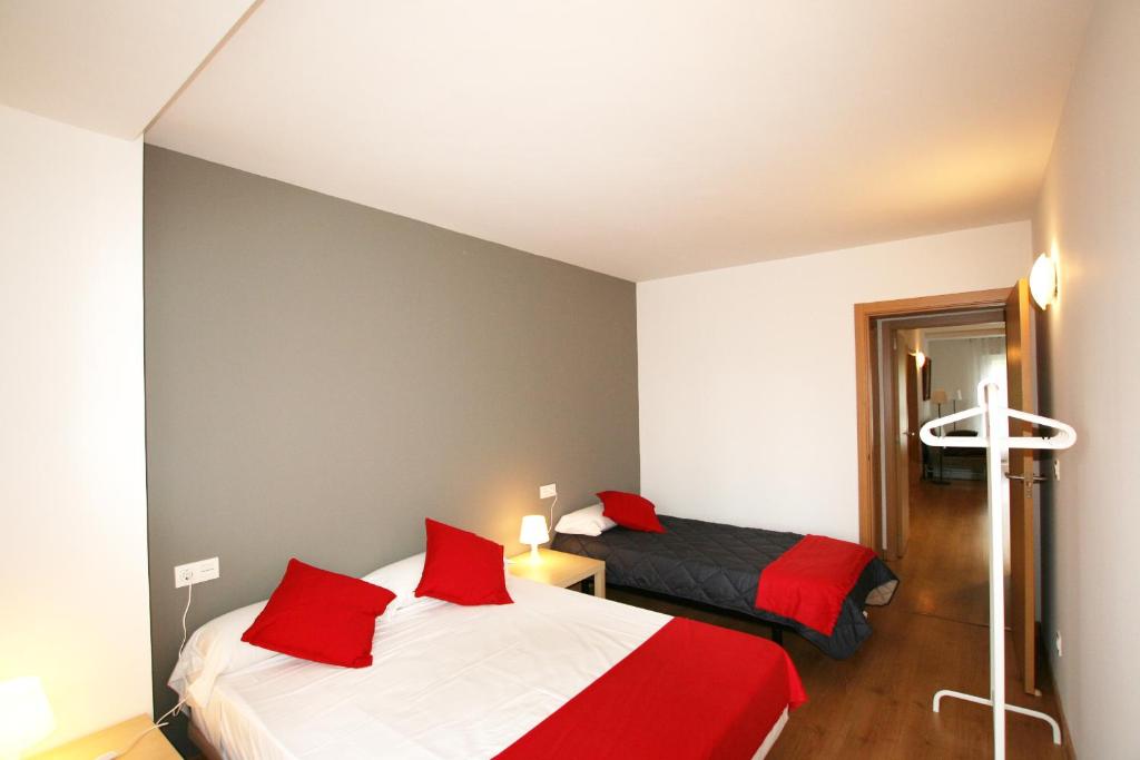 Postel nebo postele na pokoji v ubytování Apartamento Labegain 1