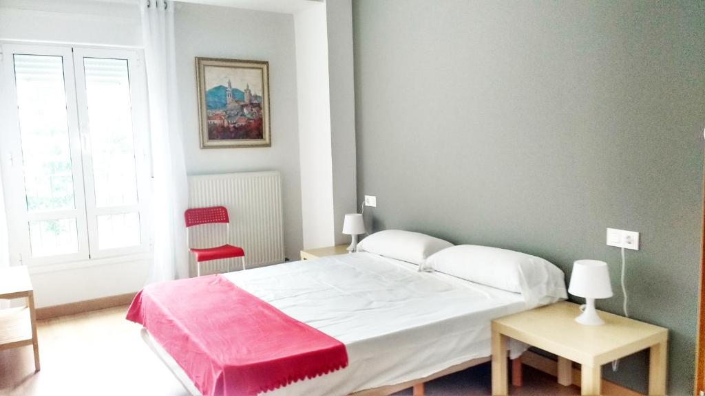 Postel nebo postele na pokoji v ubytování Apartamento Labegain 1