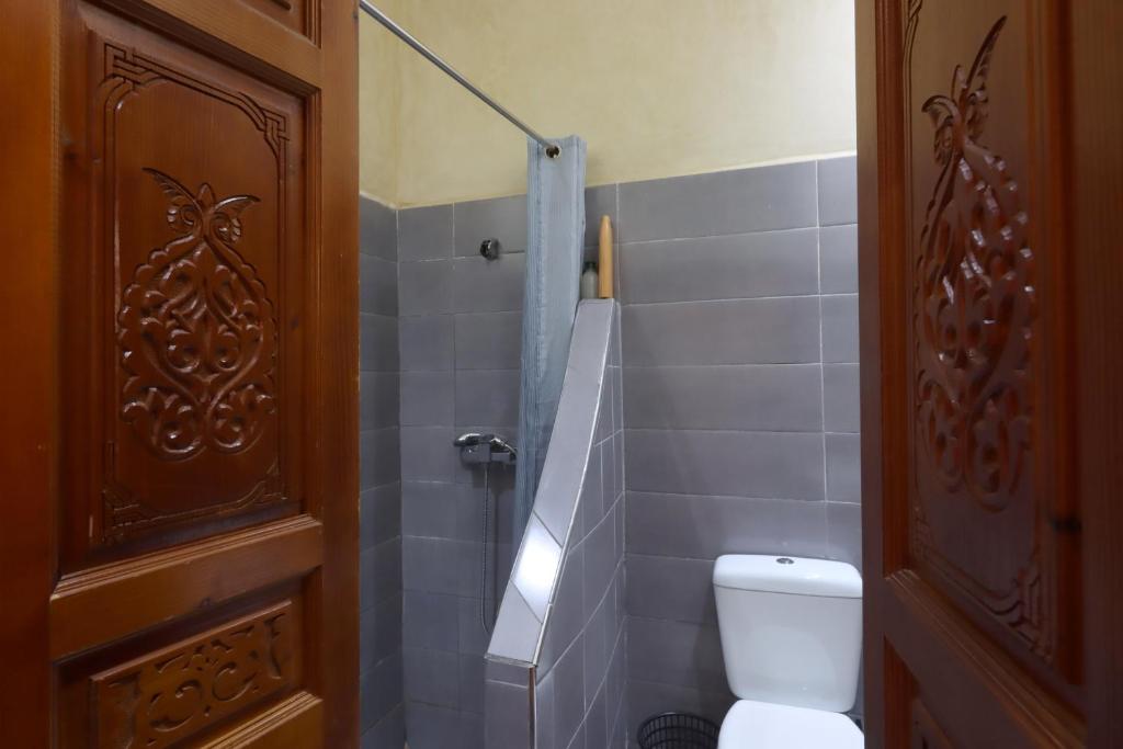 Koupelna v ubytování Riad Dwiriyat My Teib