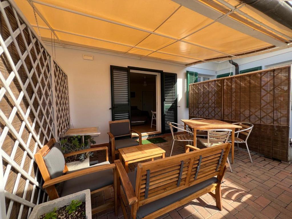 Posezení v ubytování Agriturismo Paradisa