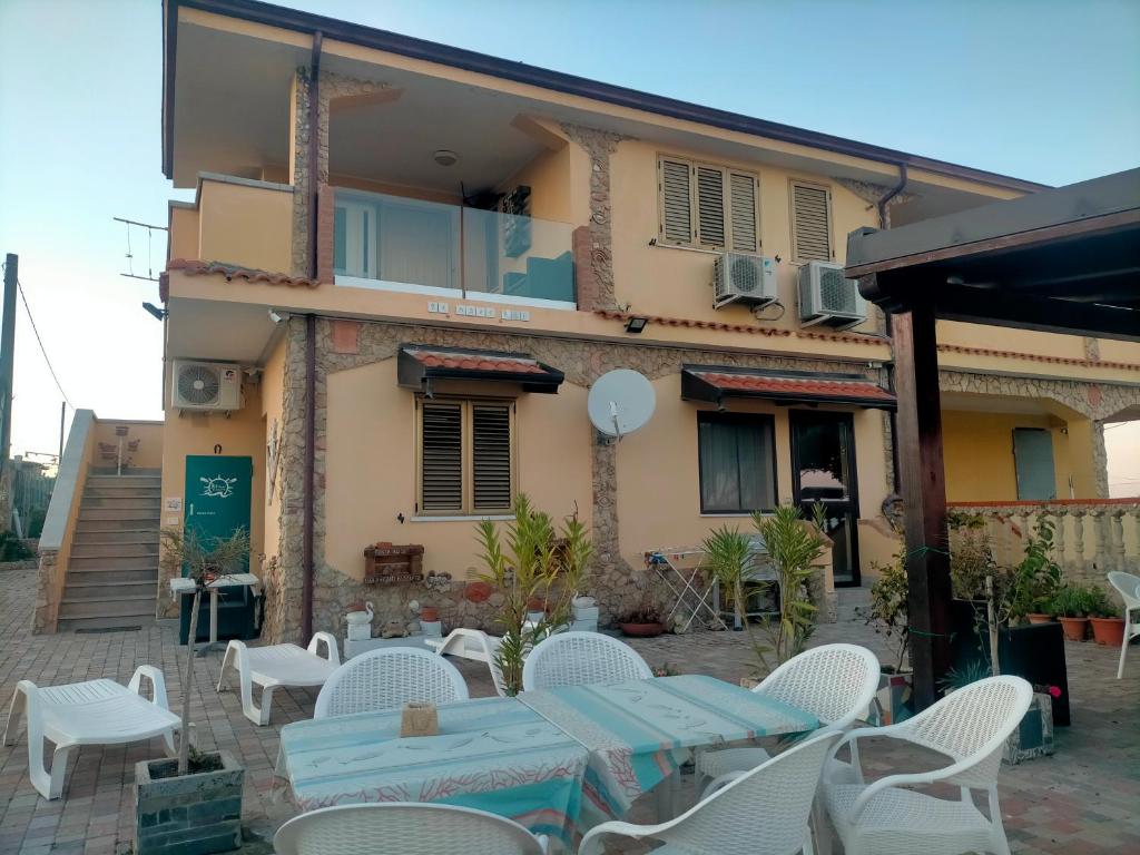 Balkón nebo terasa v ubytování Re Mare B&B