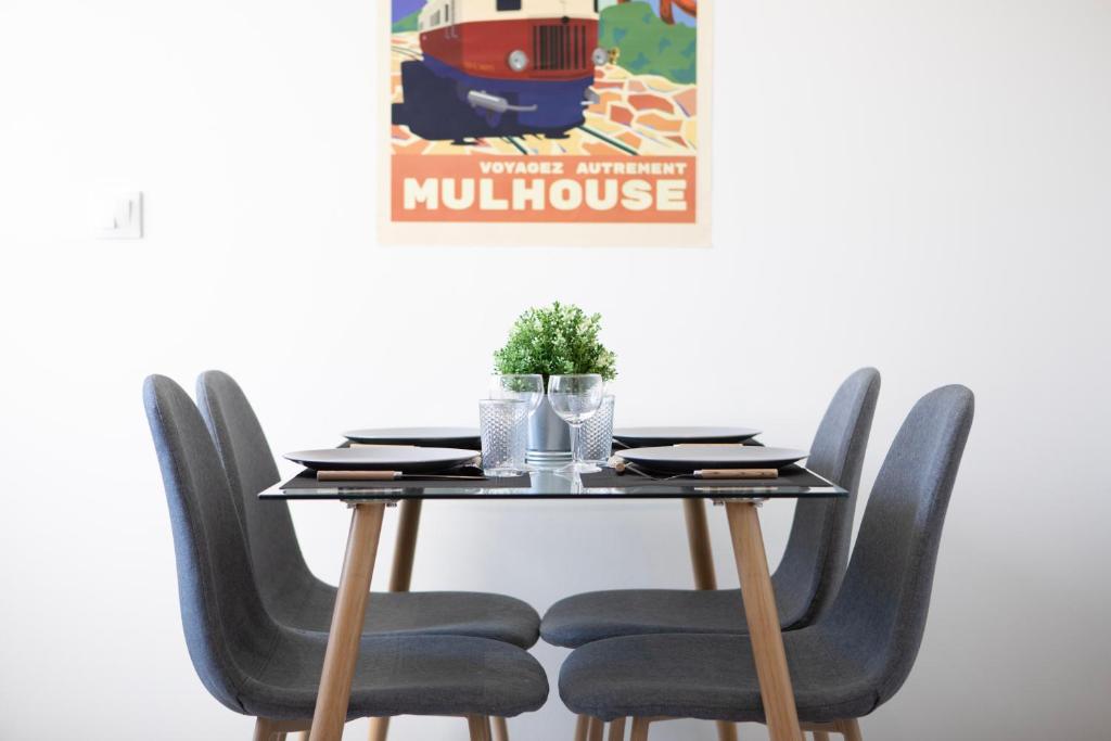 Le Mulhousien/ Parking gratuit / WIFI / Lave linge/ Tudors Locations – photo 10