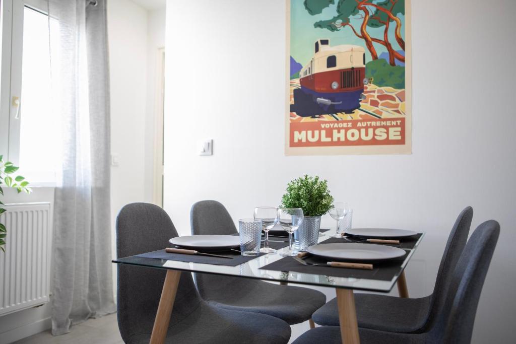 Le Mulhousien/ Parking gratuit / WIFI / Lave linge/ Tudors Locations – photo 26