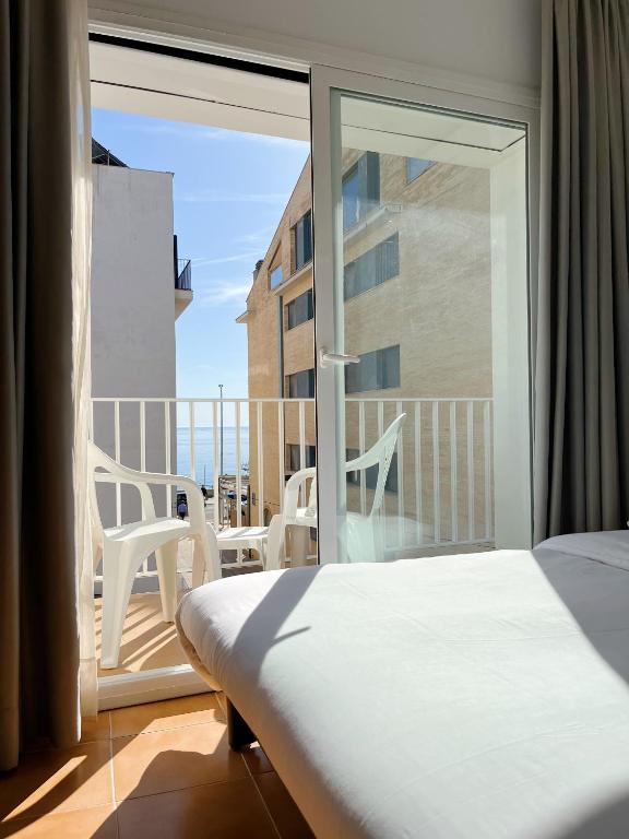 Balkón alebo terasa v ubytovaní Hotel Bonaire