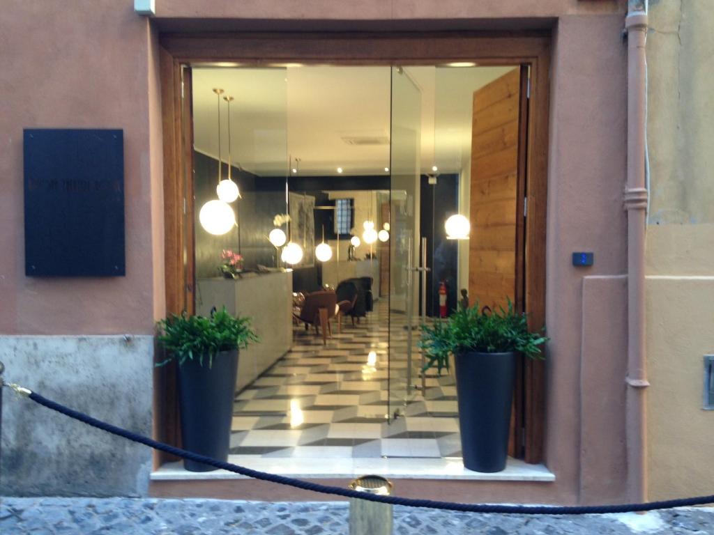 Exteriér nebo vchod ubytování Navona Theatre Hotel