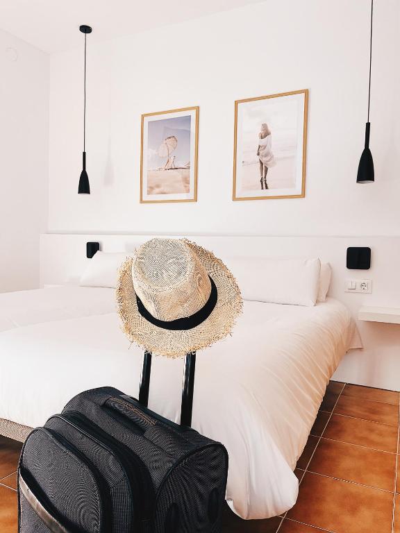 Posteľ alebo postele v izbe v ubytovaní Hotel Bonaire