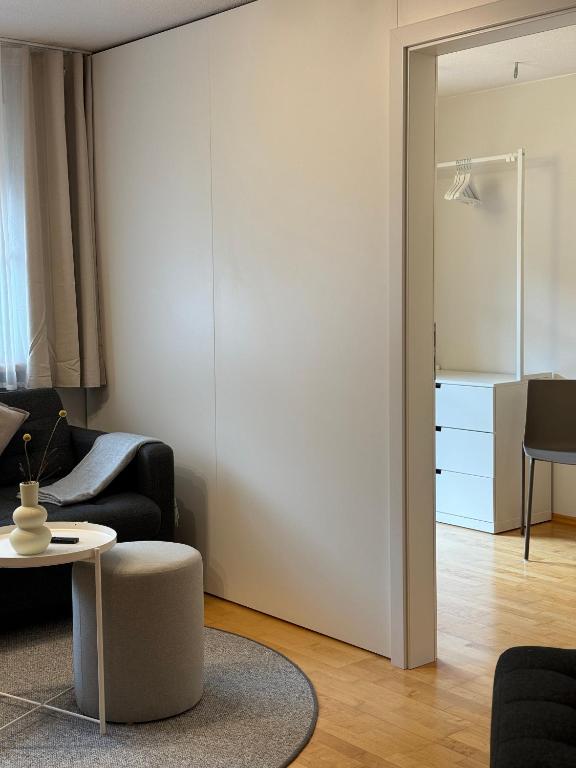 Posezení v ubytování Bauernchalet Alois