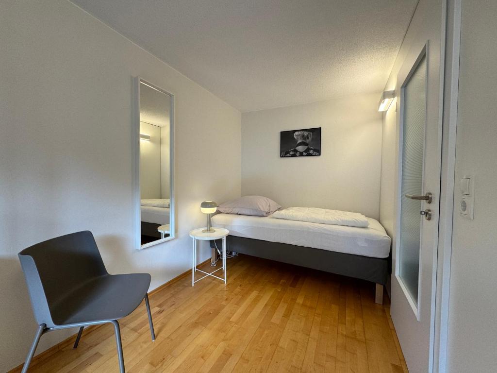 Postel nebo postele na pokoji v ubytování Bauernchalet Alois