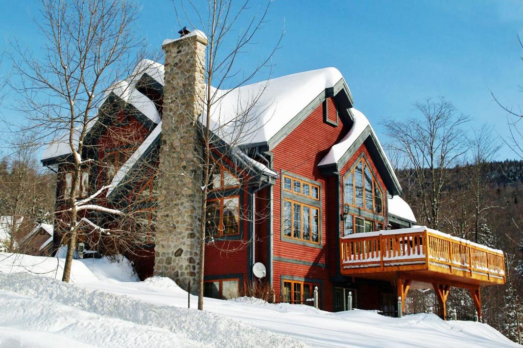 Chalets Alpins -31 Chemin des Skieurs semasa musim sejuk