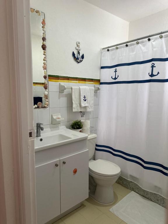 Koupelna v ubytování Apartamento en Juan Dolio