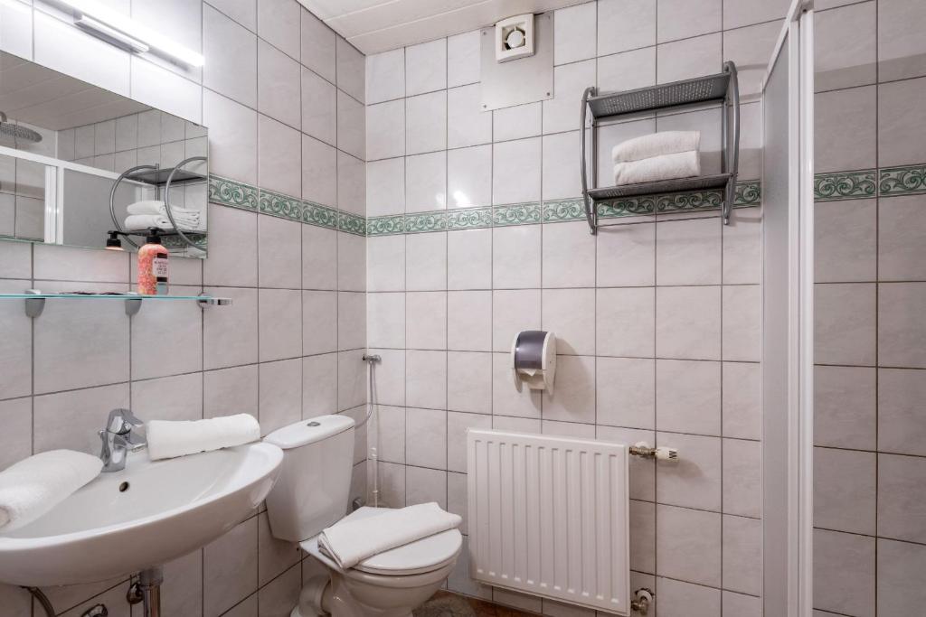 Kúpeľňa v ubytovaní Alpenlodge, Ferienwohnung 14