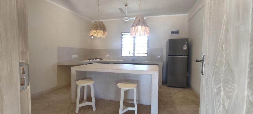 Kuchyň nebo kuchyňský kout v ubytování Ocean zuri villa