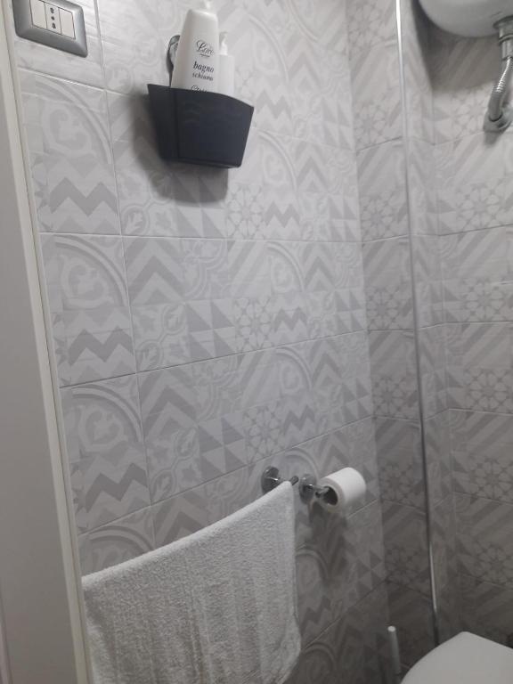 Koupelna v ubytování Casa sul Serapeo
