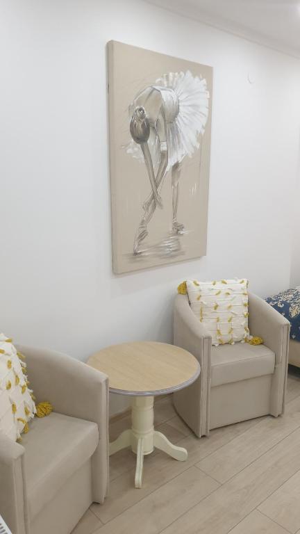 Posezení v ubytování Wellness Villa Mantra Bačka Topola