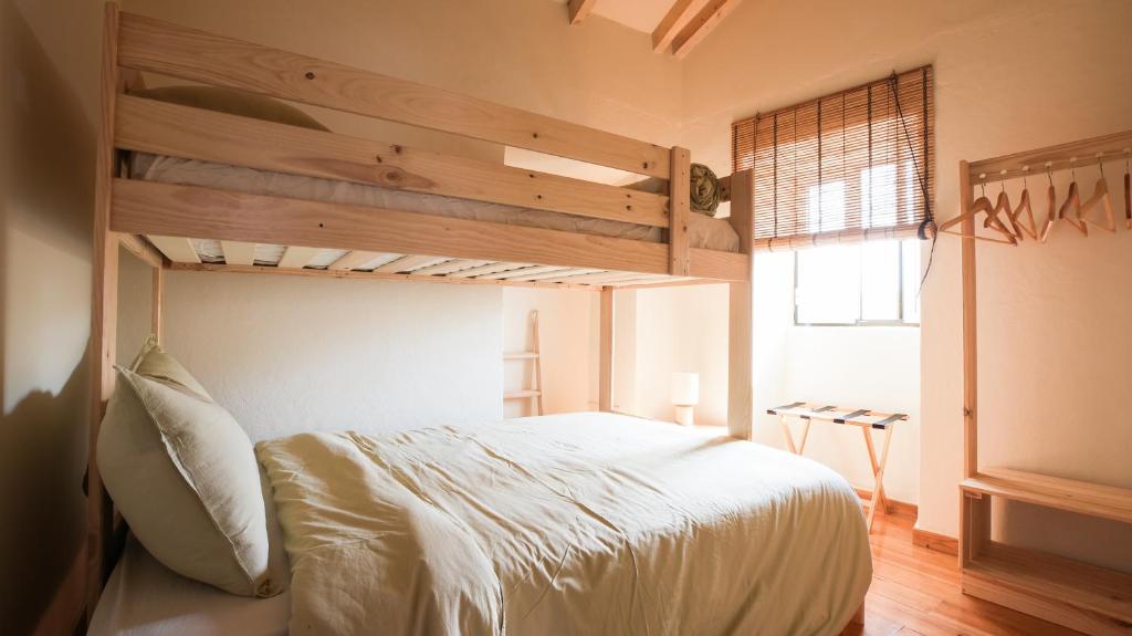 Uma cama ou camas num quarto em Quinta do Chafariz