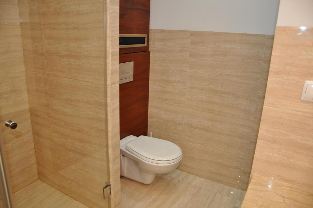 Kúpeľňa v ubytovaní Apartament Mokotow