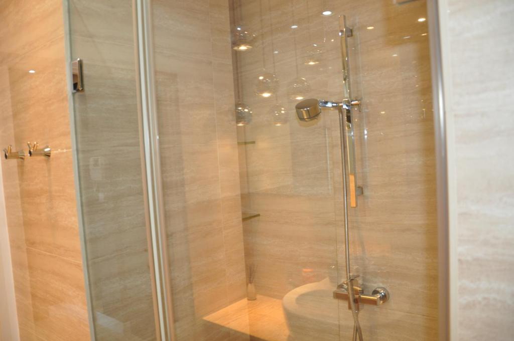 Kúpeľňa v ubytovaní Apartament Mokotow